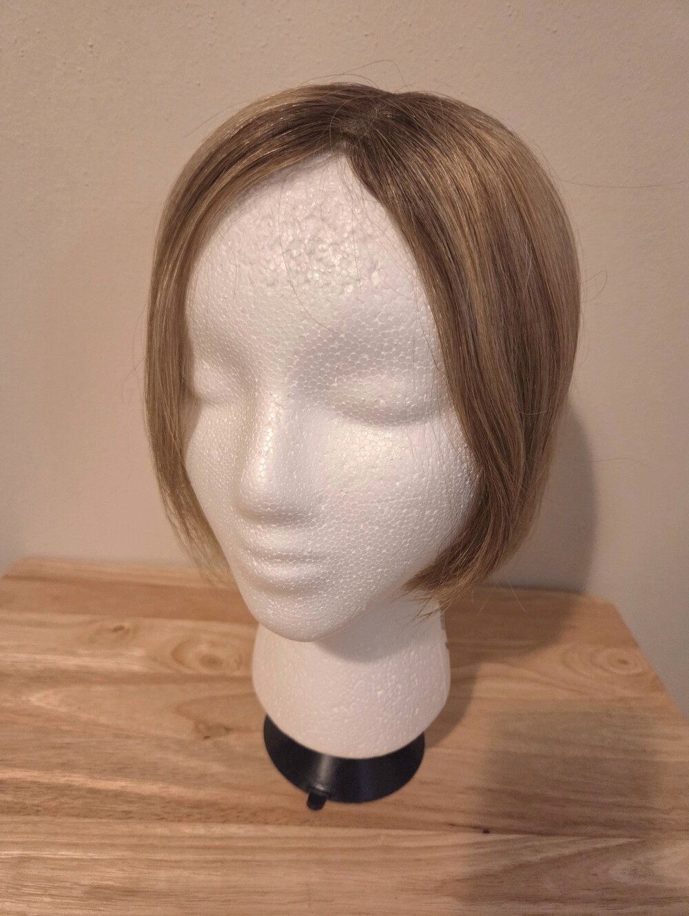 Human Hair Topper Golden Blonde - Picture 6 of 10